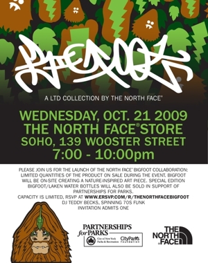 The North Face X Bigfoot Release Event