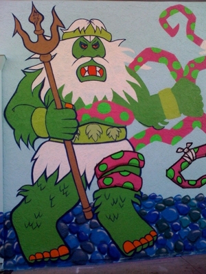 Mural In Progress