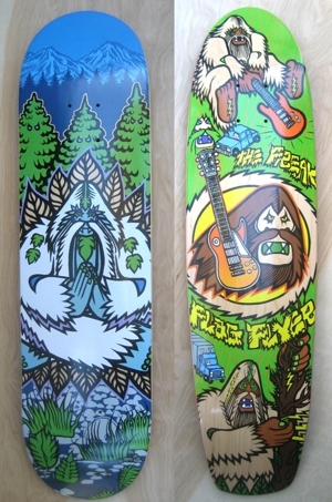 2 new BIGFOOT decks now up in the online store !!