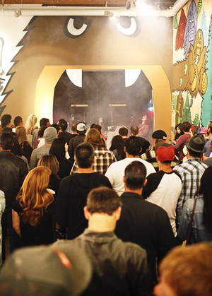 Bigfoot's show at Hurley's )( Space