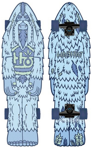 Habitat Skateboards Bigfoot Yeti Complete Cruiser Out Now!!